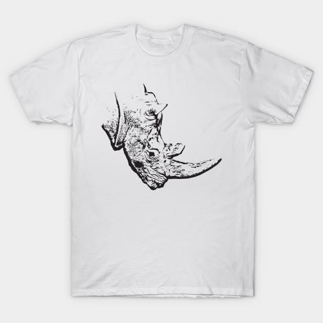 Rhinoceros T-Shirt by Guardi